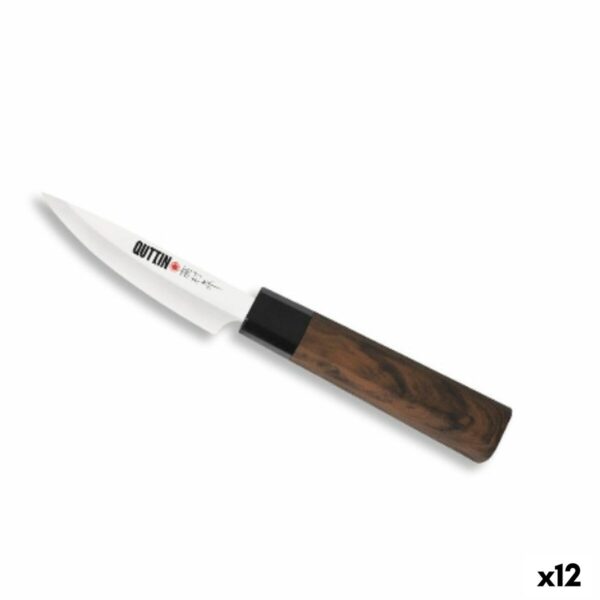 Küchenmesser Quttin PETTY Takamura Braun Silberfarben 9 cm (12 Stück)