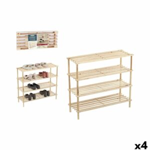 Schuhbank Confortime 74 x 26,5 x 64 cm (4 Stück)