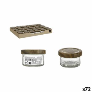 Glasgefäß La Mediterránea WOOD 100 ml (72 Stück)