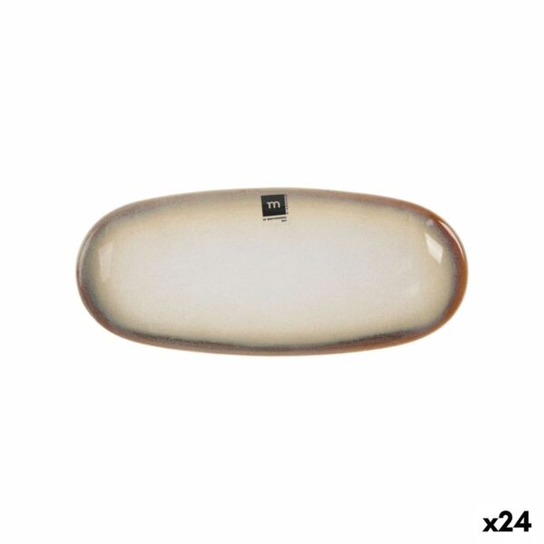 Kochschüssel La Mediterránea Fustam Oval 29,5 x 12,7 x 2,4 cm (24 Stück)