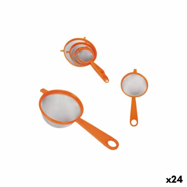 Sieb Quttin Aluminium Kunststoff 10 cm (24 Stück)