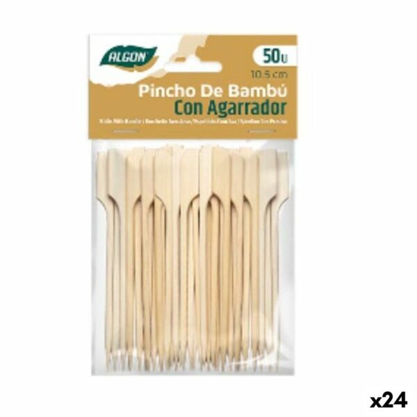 Spieß für Vorspeise Algon Bambus 50 Stücke (24 Stück)