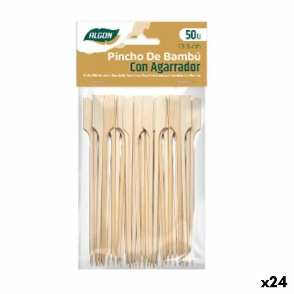 Spieß für Vorspeise Algon Bambus 50 Stücke (24 Stück)