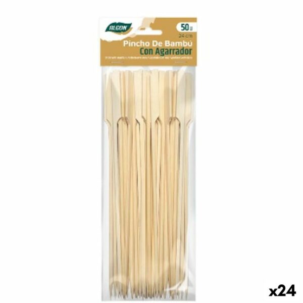 Spieß für Vorspeise Algon Bambus 50 Stücke (24 Stück)