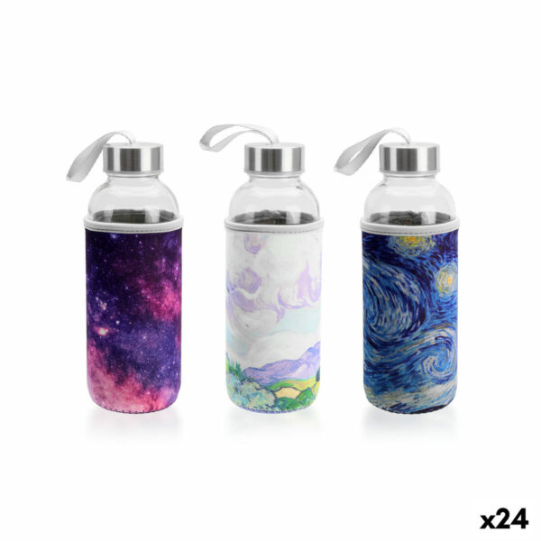 Wasserflasche Bewinner Glas 400 ml (24 Stück)
