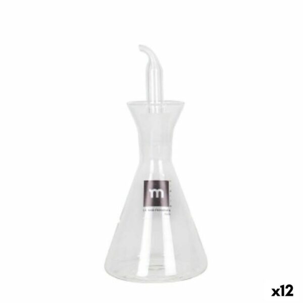 Ölfläschchen La Mediterránea Iraia Durchsichtig Borosilikatglas 125 ml (12 Stück)