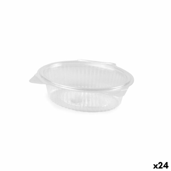 Mehrweg-Lebensmittelschalen Algon OPS 375 ml 16 x 12,7 x 4,7 cm (4 Stücke) (24 Stück)