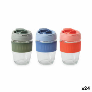 Thermobecher mit Deckel Bewinner 380 ml (24 Stück)