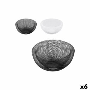 Obstschale Confortime Metall 30 x 30 x 13,5 cm (6 Stück)
