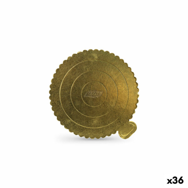 Tortenboden Algon Gold 20 x 20 cm (36 Stück)