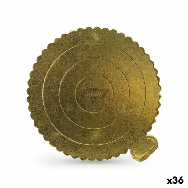 Tortenboden Algon Gold 30 x 30 cm (36 Stück)