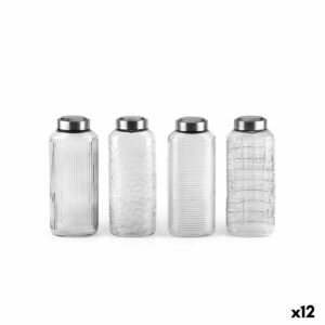 Glas-Flasche La Mediterránea Glas Stahl 1,3 L (12 Stück)
