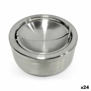 Aschenbecher Confortime Stahl 12 x 5 cm (24 Stück)