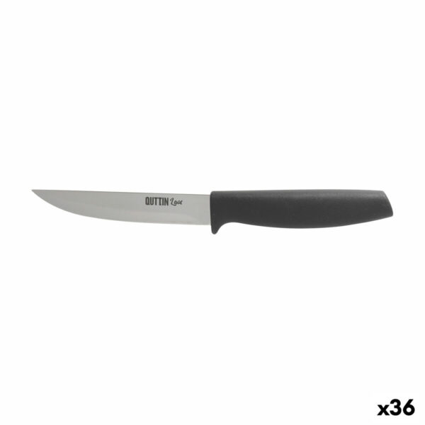 Küchenmesser Quttin Laos Schwarz Silberfarben 11 cm 20 x 2 x 2 cm Mehrzweck (36 Stück)