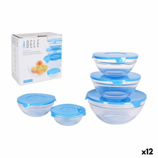 Satz für Appetithäppchen Adele Blau 17 5 Stücke (12 Stück)