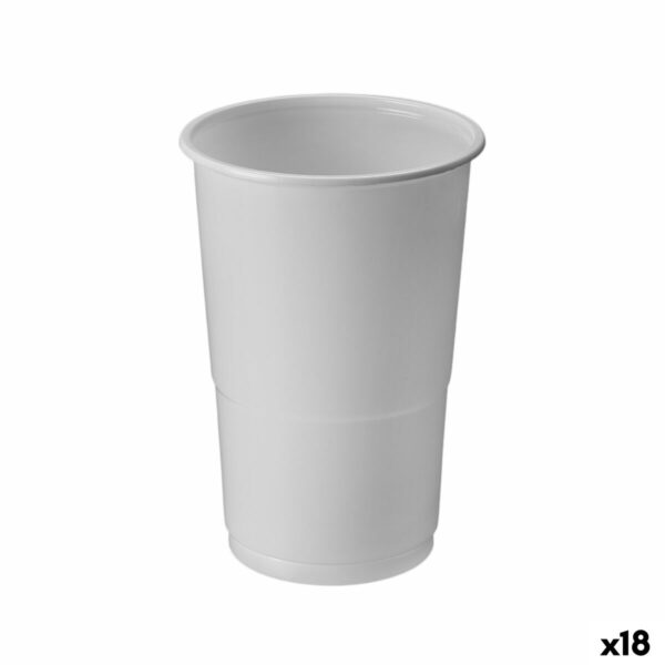 Gläserset Algon Weiß 250 ml 50 Stücke (18 Stück)