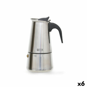 Italienische Kaffeemaschine Quttin 9 Tassen (6 Stück)