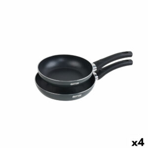 Pfannen-Set Quttin Aluminium 24 cm 2 Stücke (4 Stück)