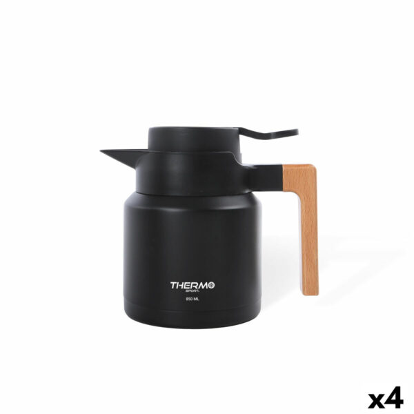 Thermoskanne ThermoSport Schwarz 850 ml (4 Stück)