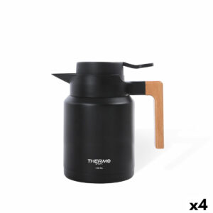 Thermoskanne ThermoSport Schwarz 1,2 L (4 Stück)