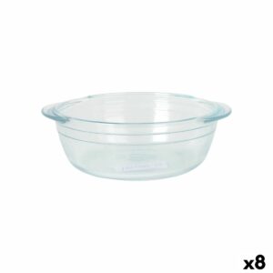 Kochschüssel Quttin Quttin Glas 1 L 20 cm (8 Stück)