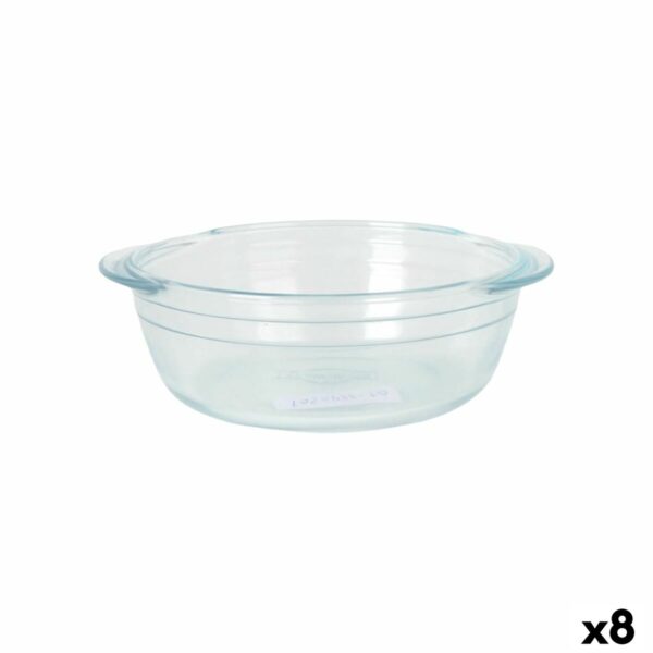 Kochschüssel Quttin Quttin Glas 1 L 20 cm (8 Stück)