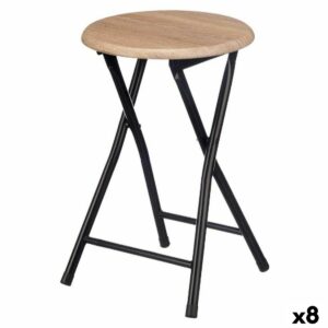 Hocker Gift Decor WR7007M natürlich PVC Metall Holz MDF 30 x 46 x 30 cm 71,8 x 6,5 x 30 cm (8 Stück)