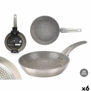 Pfanne Kinvara 3 Silberfarben Aluminium Bakelit Geschmiedetes Aluminium (6 Stück)