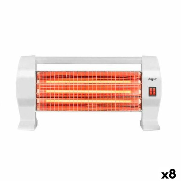 Elektro-Halogenheizer Argon W-HH1231 Weiß 1200 W (8 Stück)