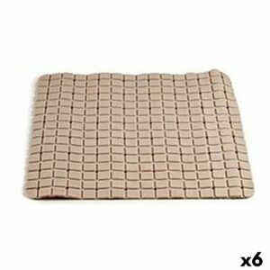Badematte Berilo AR1910103 Beige PVC 0,03 x 50 x 50 cm (6 Stück)