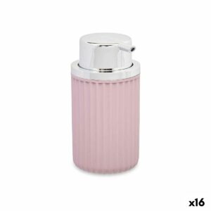 Seifenspender Berilo 3236-4 Rosa Kunststoff 420 ml 7 x 14,5 x 8,5 cm (16 Stück)