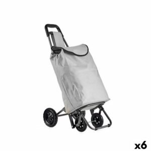 Warenkorb Kinvara WR3069-1 Schwarz Grau 30 L 22 x 98 x 38 cm (6 Stück)