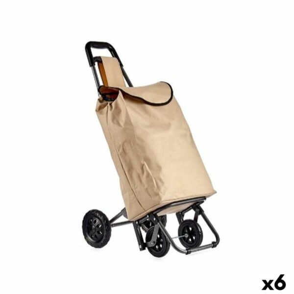 Warenkorb Kinvara WR3069-3 Schwarz Beige 30 L 22 x 98 x 38 cm (6 Stück)