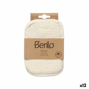 Peeling-Handschuh Berilo B7081-5 Weiß Beige (12 Stück)
