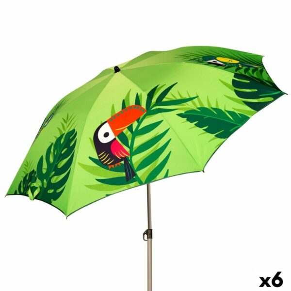 Sonnenschirm Aktive 200 x 210 x 200 cm 200 x 215 x 200 cm (6 Stück)