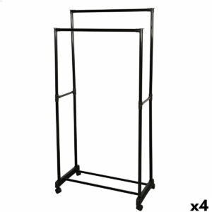 Garderobe Max Home Stahl Kunststoff 75 x 157 x 40 cm (4 Stück)