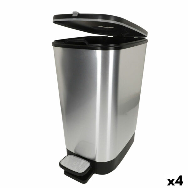 Mülltonne Curver Grau Kunststoff 25 L (4 Stück)