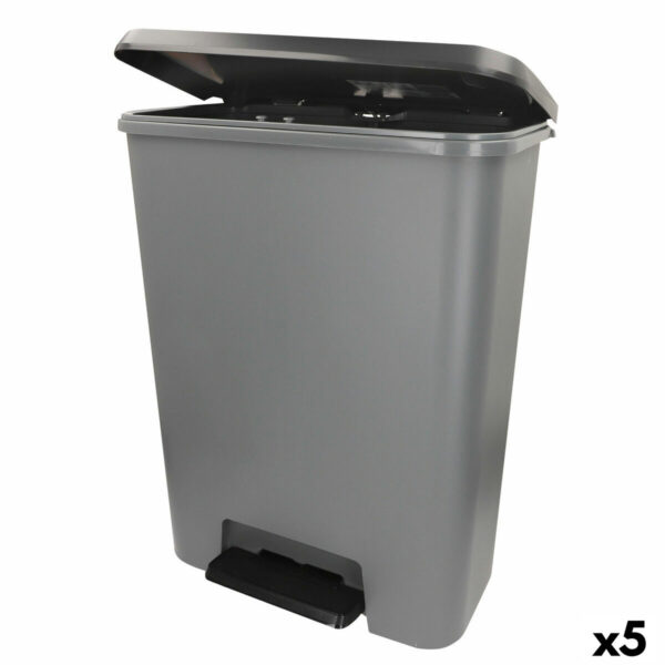 Mülltonne Curver Dunkelgrau Kunststoff 50 L (5 Stück)