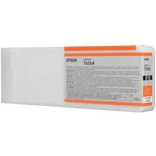 Original Tintenpatrone Epson C13T636A00 Orange – Bild 2
