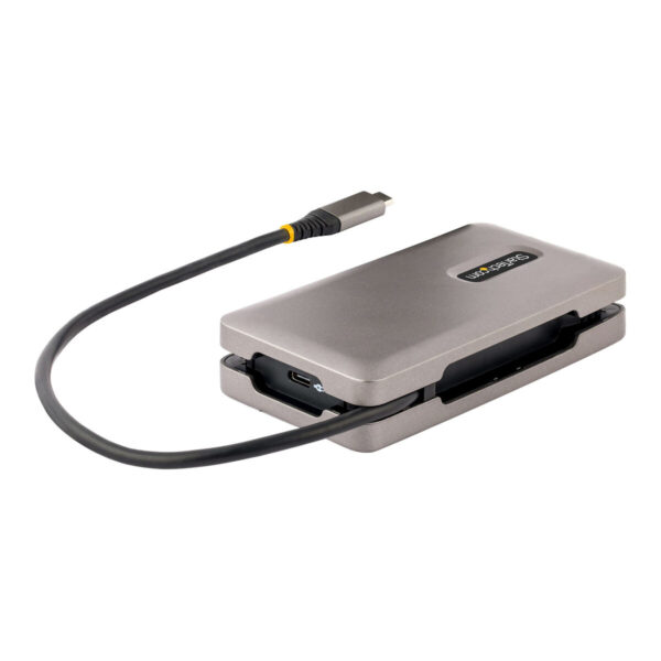 USB-C Adapter Startech DKT31CH2CPD3 Grau – Bild 3
