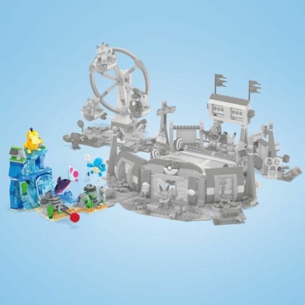 Deko-Figur Megablocks Bunt Kunststoff – Bild 4