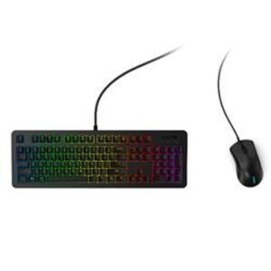Mouse und Tastatur Lenovo km300 Schwarz