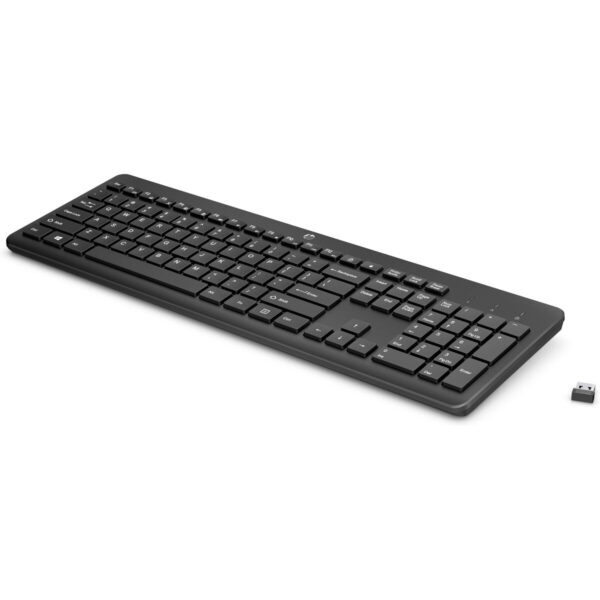 Drahtlose Tastatur HP 3L1E7AA Schwarz – Bild 3