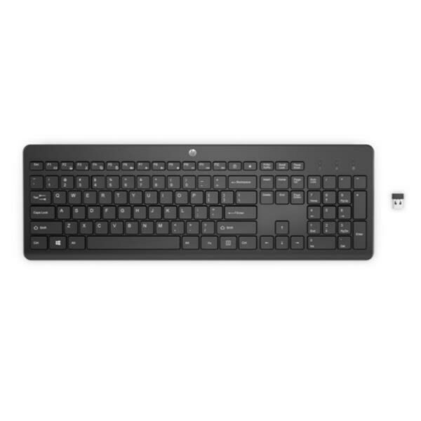 Drahtlose Tastatur HP 3L1E7AA Schwarz – Bild 2