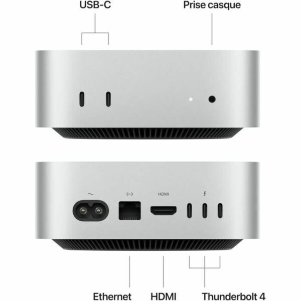 Mini-PC Apple Mac Mini 16 GB RAM 256 GB SSD M4 – Bild 2