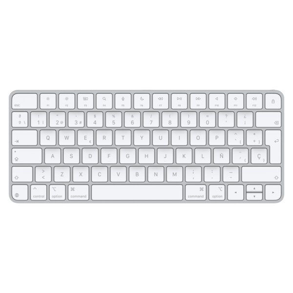 Drahtlose Tastatur Apple MXCL3Y/A Weiß Qwerty Spanisch