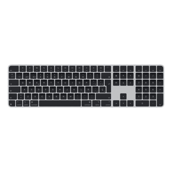 Tastatur Apple MXK83Y/A Qwerty Spanisch Schwarz