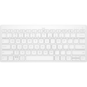 Tastatur HP 692T0AA Weiß Qwerty US