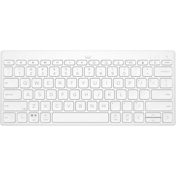 Tastatur HP 692T0AA Weiß Qwerty US