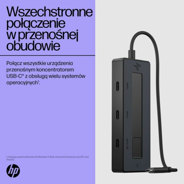 Hub USB HP 6G843AA Schwarz – Bild 7